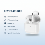 Picture of AirPods 2nd Generation – Repacked by Remax, Wireless Earbuds with MagSafe Charging Case for iPhone & iPad