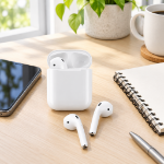 Picture of Factory Refurbished AirPods 2nd Generation – Grade A Wireless Earbuds with Wireless Charging Case