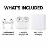 Picture of Refurbished AirPods Pro Wireless Earbuds – Noise Cancelling Bluetooth Earphones with Wireless Charging Case
