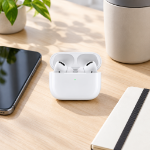Picture of Refurbished AirPods Pro Wireless Earbuds – Noise Cancelling Bluetooth Earphones with Wireless Charging Case